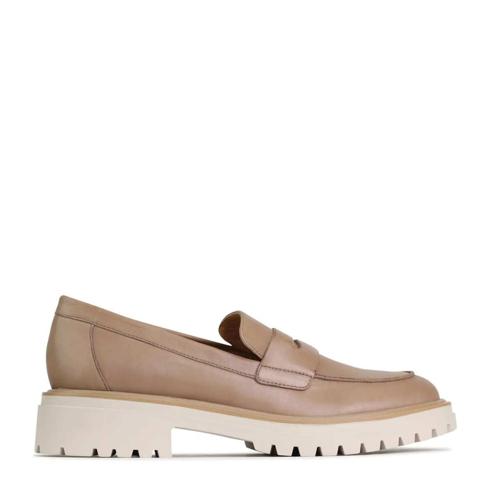 EOS Footwear Loafer Heels>ANITA HEEL LOAFERS LEATHER
