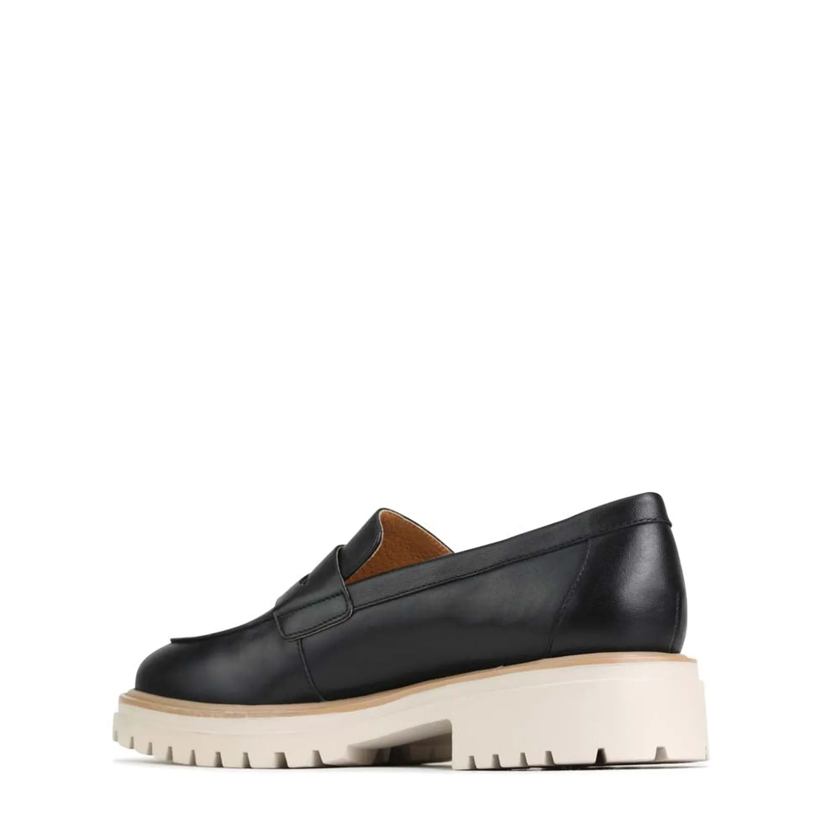 EOS Footwear Loafer Heels>ANITA HEEL LOAFERS LEATHER