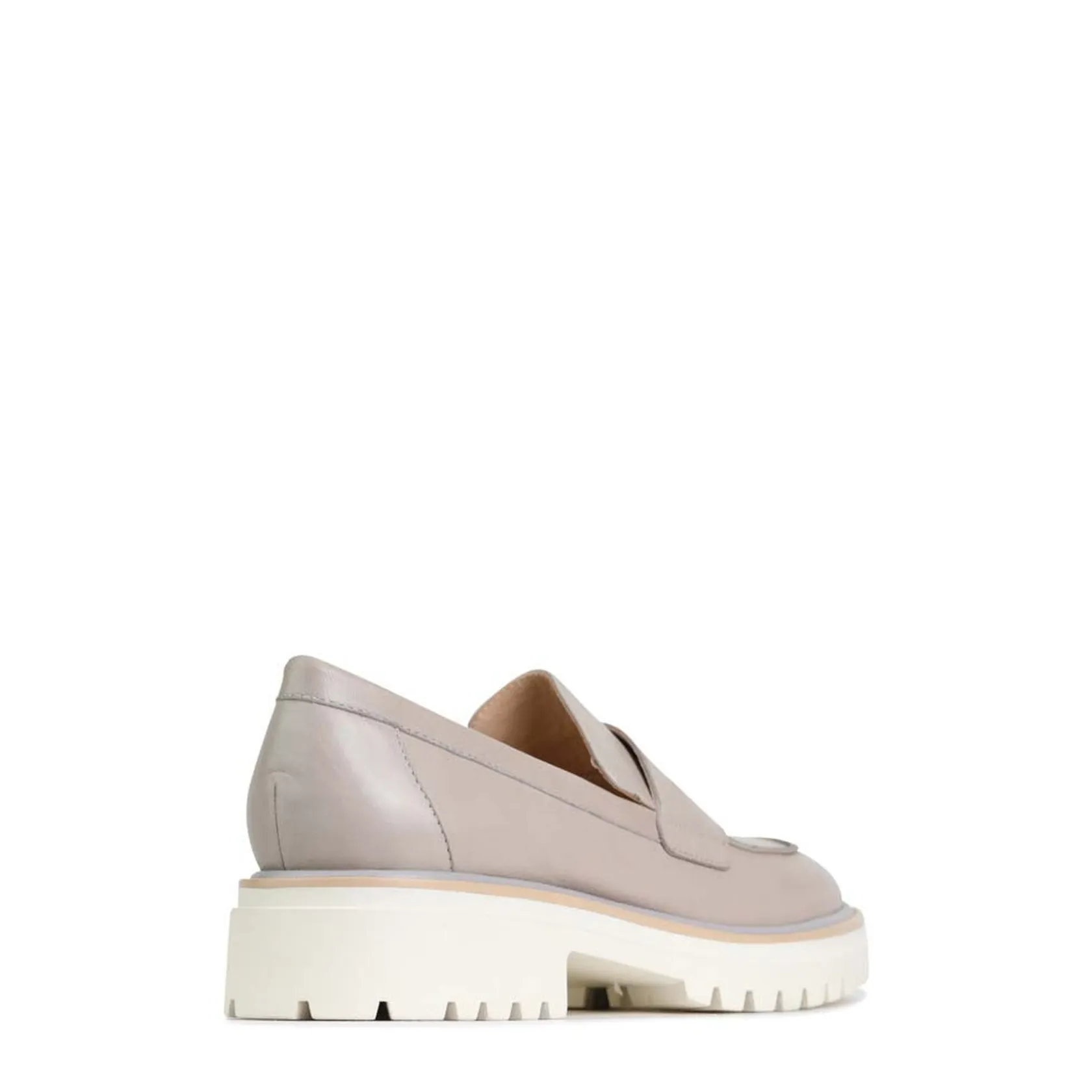 EOS Footwear Loafer Heels>ANITA HEEL LOAFERS LEATHER