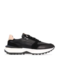 EOS Footwear Platform Sneakers>BLITHE CHUNKY ZIP SNEAKERS LEATHER
