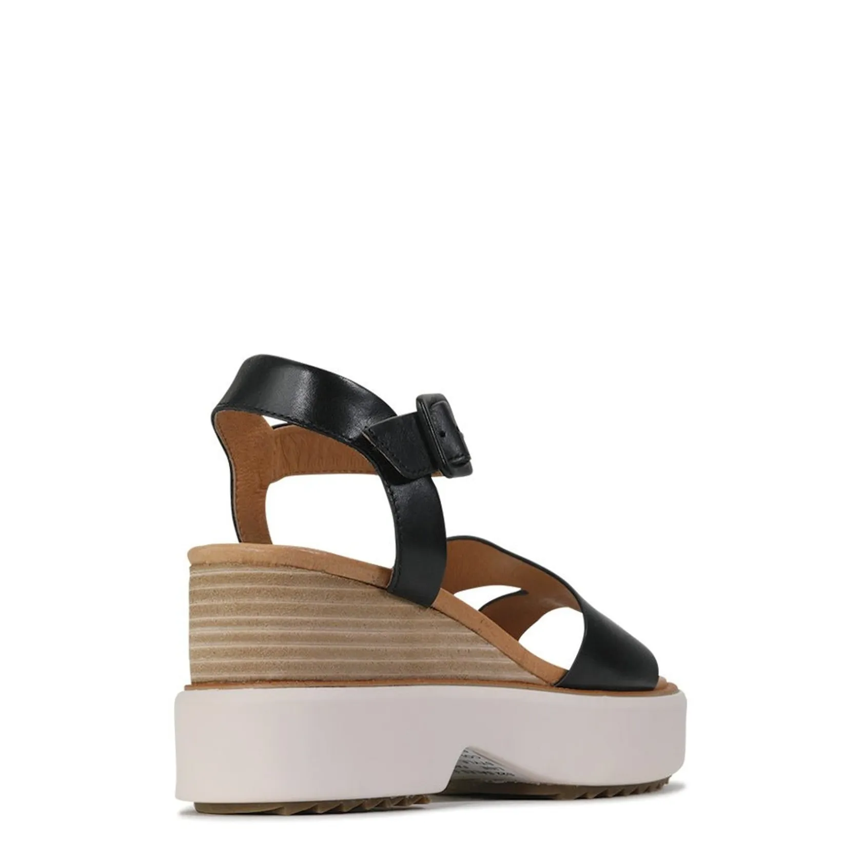 EOS Footwear Wedges & Espadrilles>BROOKE LEATHER WEDGE SANDAL