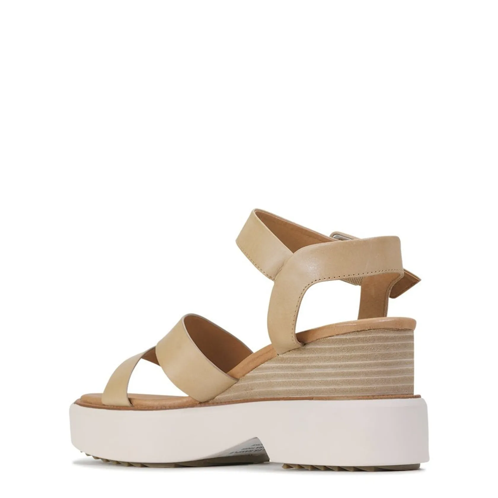 EOS Footwear Wedges & Espadrilles>BROOKE LEATHER WEDGE SANDAL