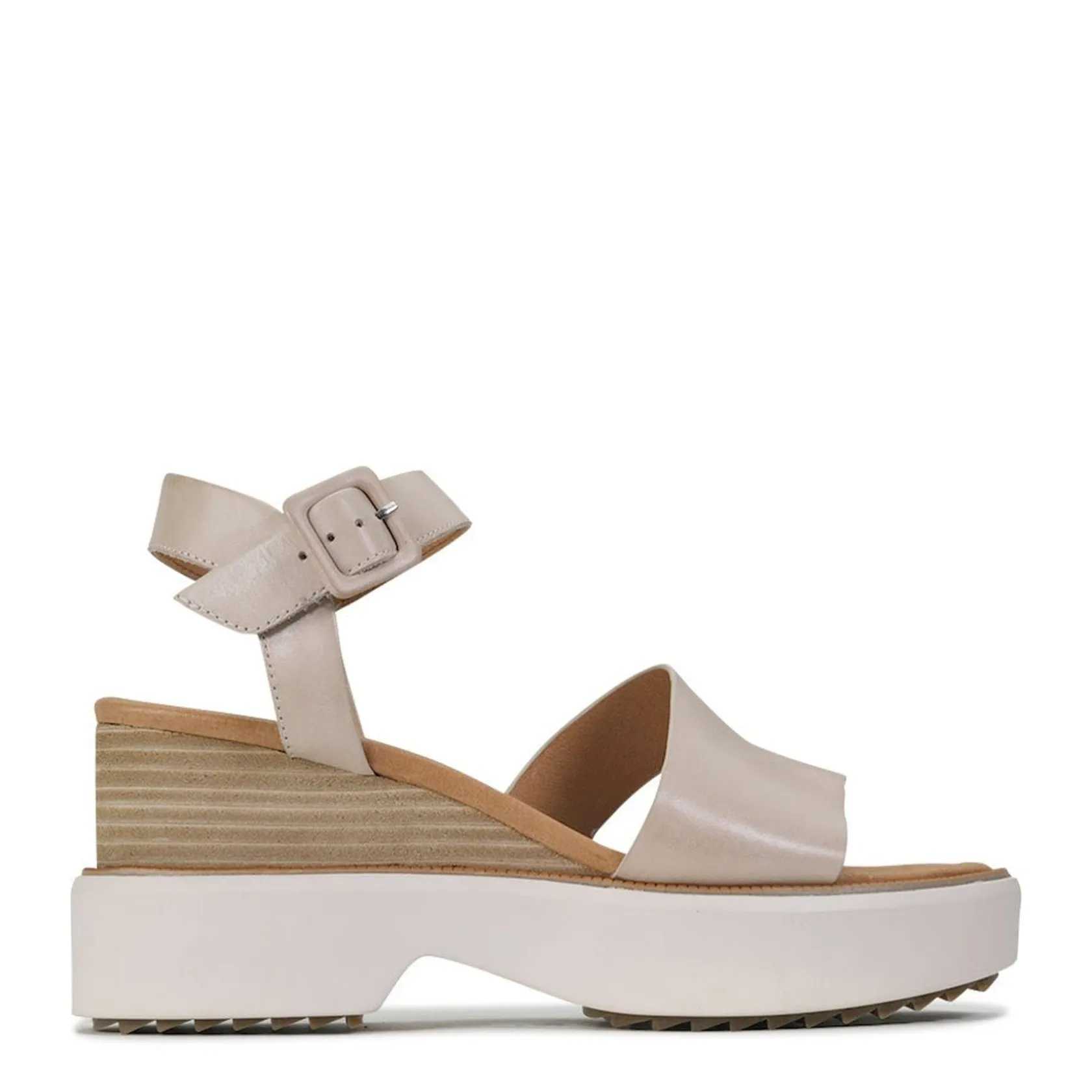 EOS Footwear Wedges & Espadrilles>BROOKE LEATHER WEDGE SANDAL