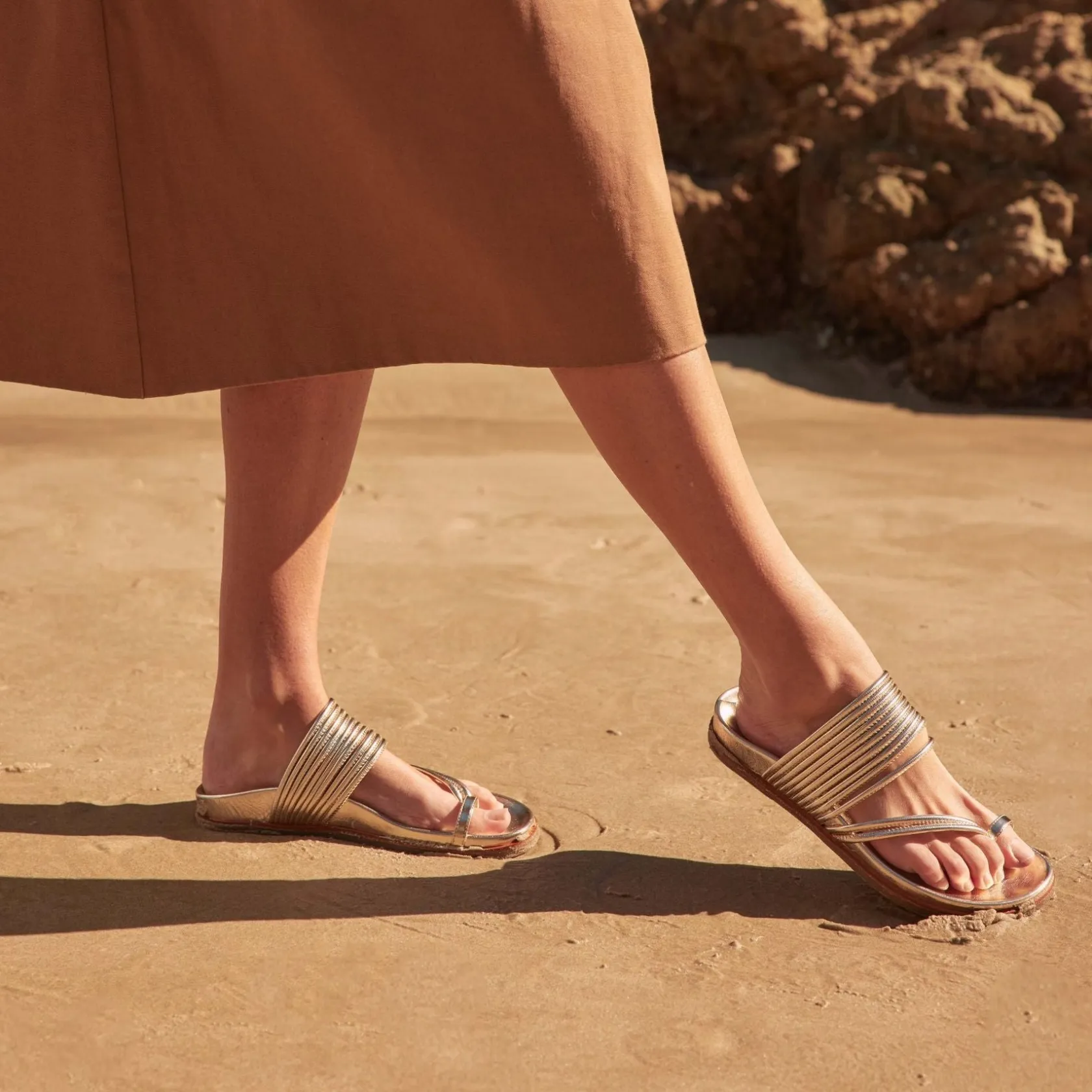 EOS Footwear Ballet Flats & Loafer|Slides>CARMELLA LEATHER SANDALS