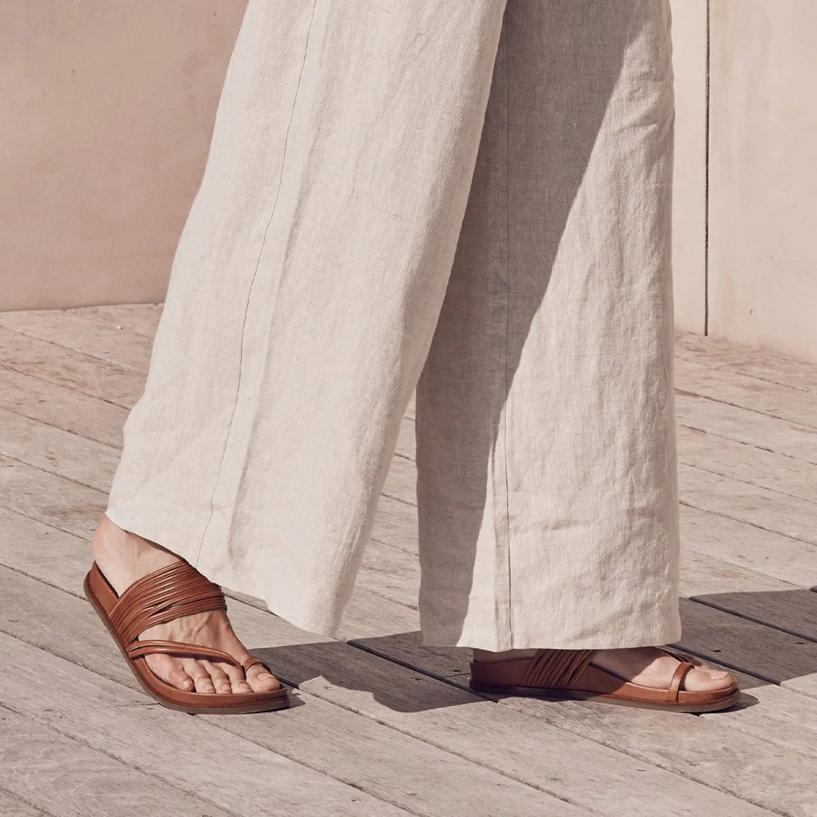 EOS Footwear Ballet Flats & Loafer|Slides>CARMELLA LEATHER SANDALS