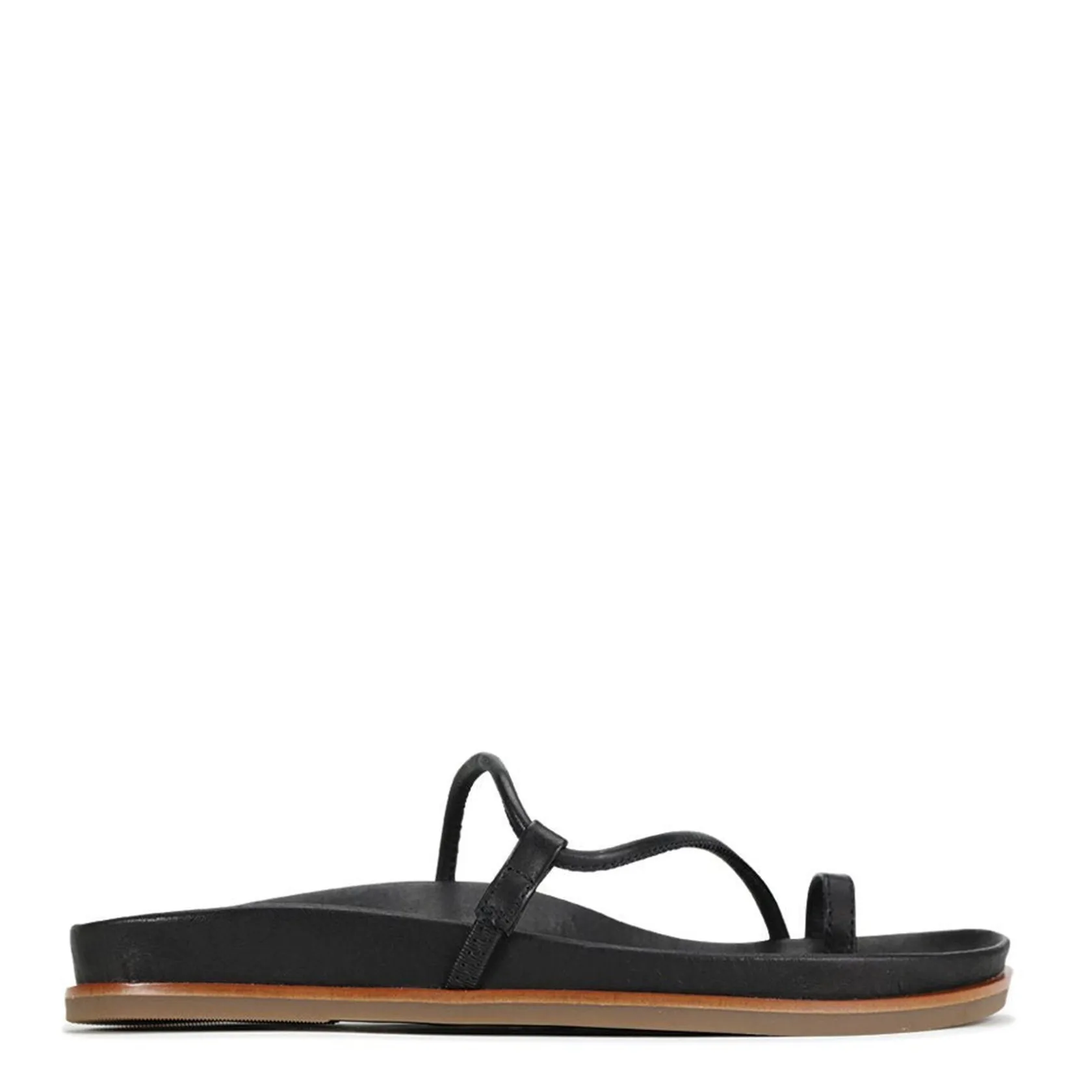 EOS Footwear Ballet Flats & Loafer|Slides>CARMINE LEATHER SANDALS Black