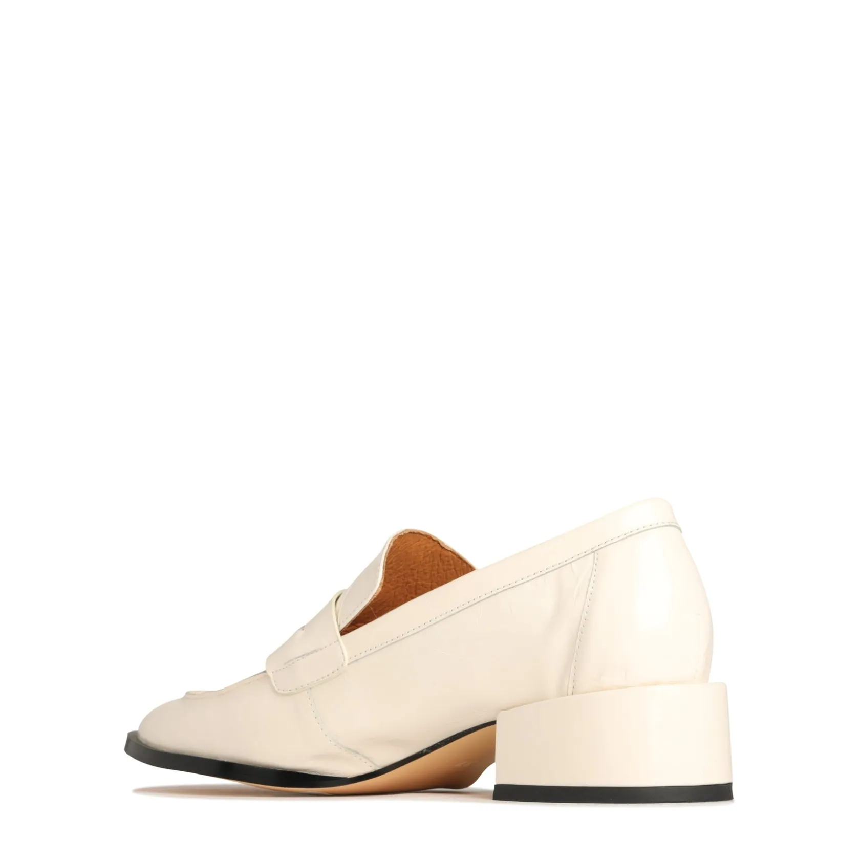 EOS Footwear Loafer Heels>CASS LOW HEELED LOAFERS