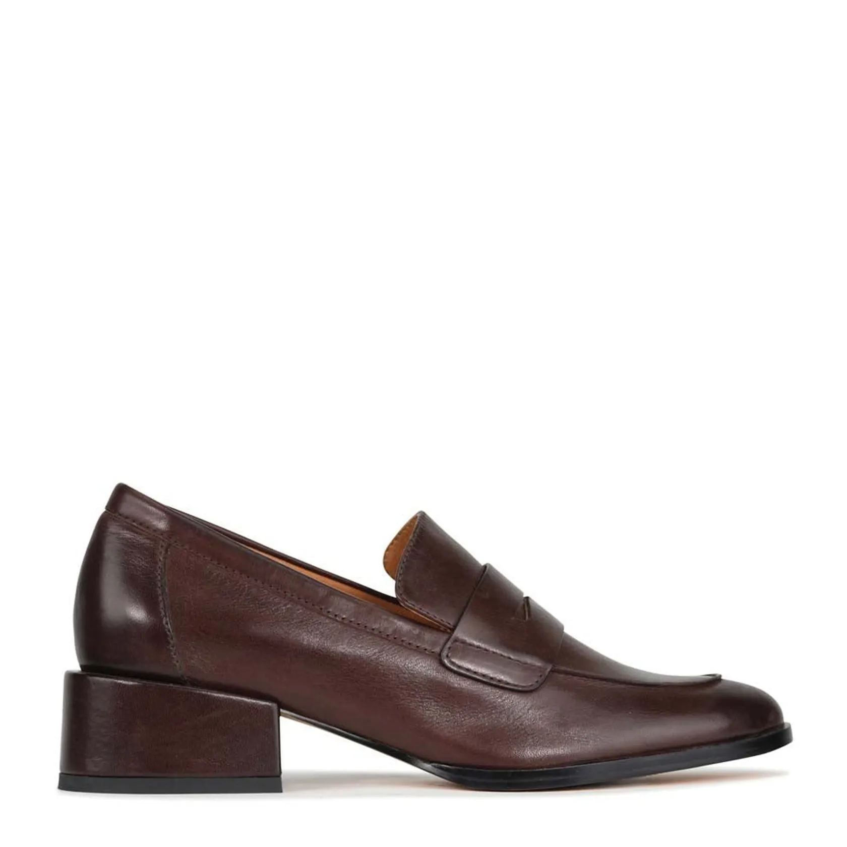 EOS Footwear Loafer Heels>CASS LOW HEELED LOAFERS