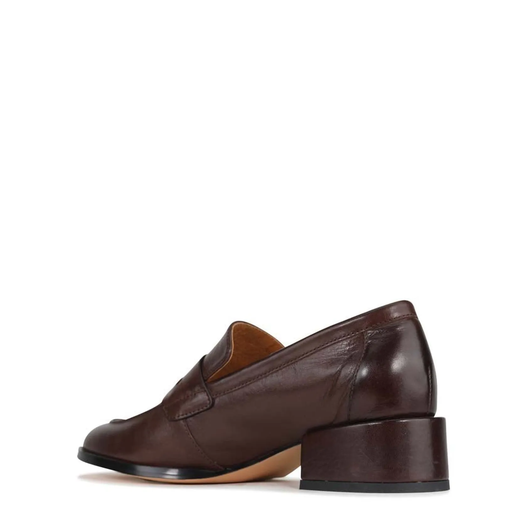 EOS Footwear Loafer Heels>CASS LOW HEELED LOAFERS