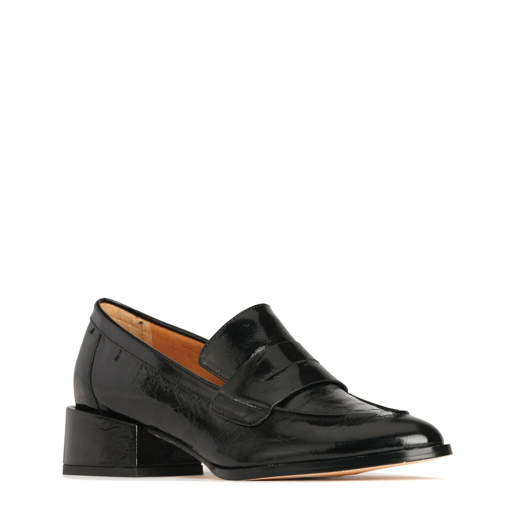 EOS Footwear Loafer Heels>CASS LOW HEELED LOAFERS