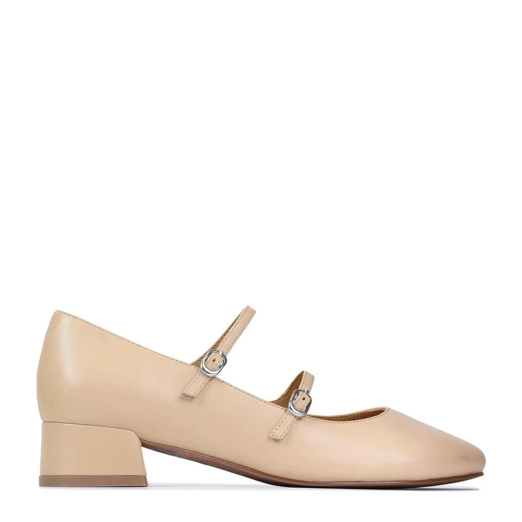 EOS Footwear Block Heels>CESSIE LEATHER MARY JANE HEELS