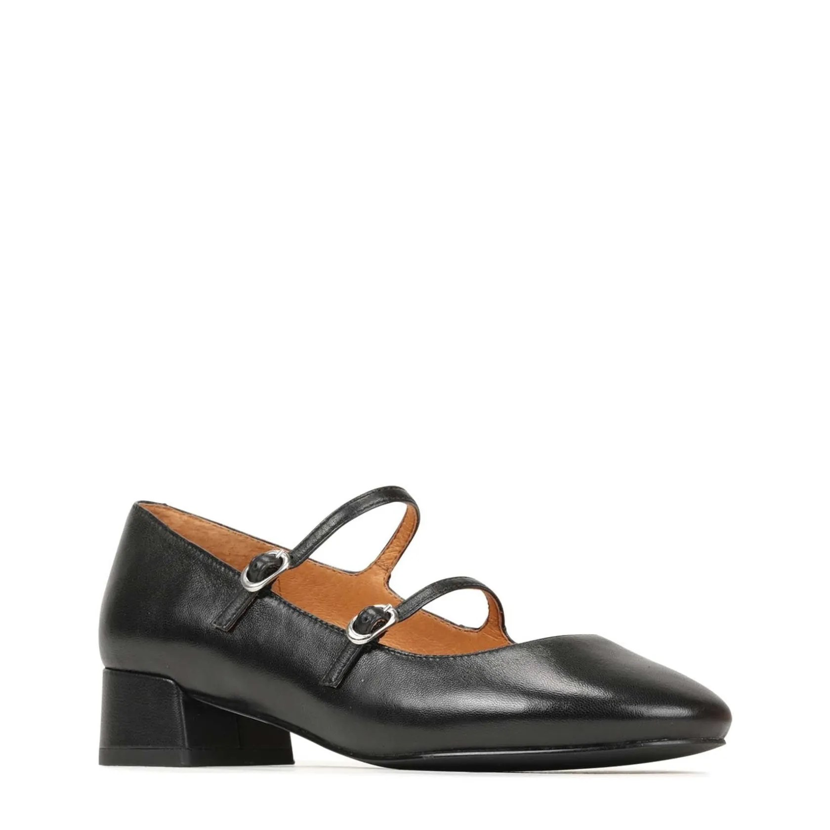 EOS Footwear Block Heels>CESSIE LEATHER MARY JANE HEELS