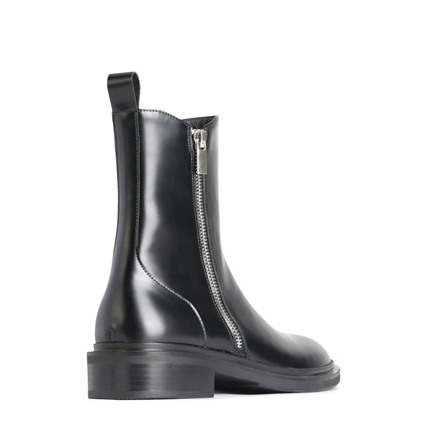 EOS Footwear Ankle Boots>COLLETE ANKLE ZIP BOOTS LEATHER Black-box