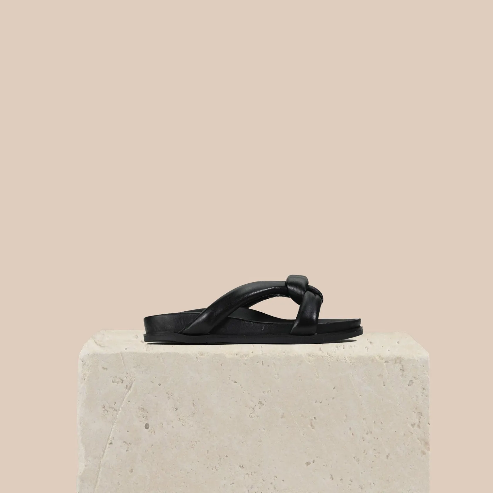 EOS Footwear Ballet Flats & Loafer|Slides>CROSSED SLIDE SANDALS