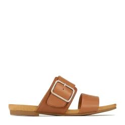 EOS Footwear Slides & Mules>DALLAS LEATHER BUCKLE SANDAL