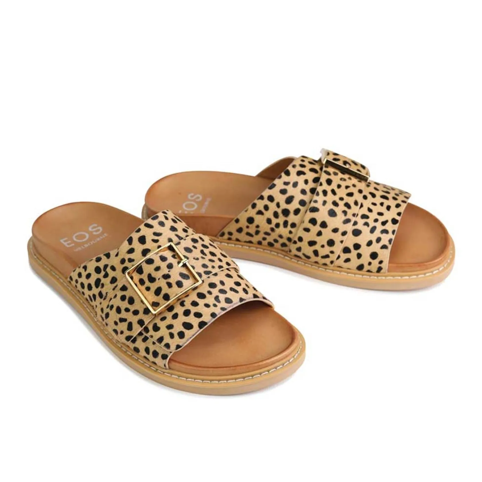 EOS Footwear Ballet Flats & Loafer|Slides>DEDE SLIDE LEATHER SANDALS