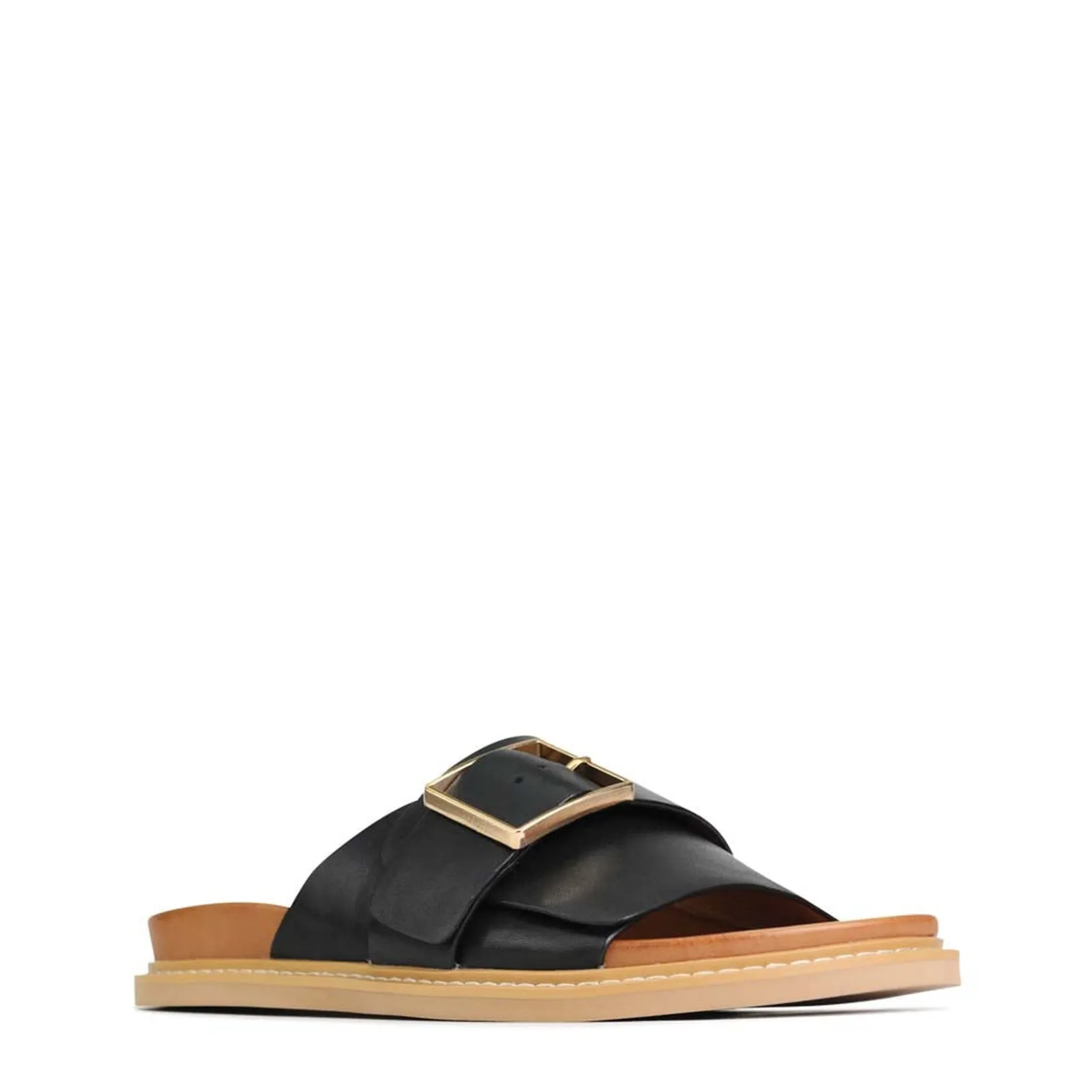 EOS Footwear Ballet Flats & Loafer|Slides>DEDE SLIDE LEATHER SANDALS