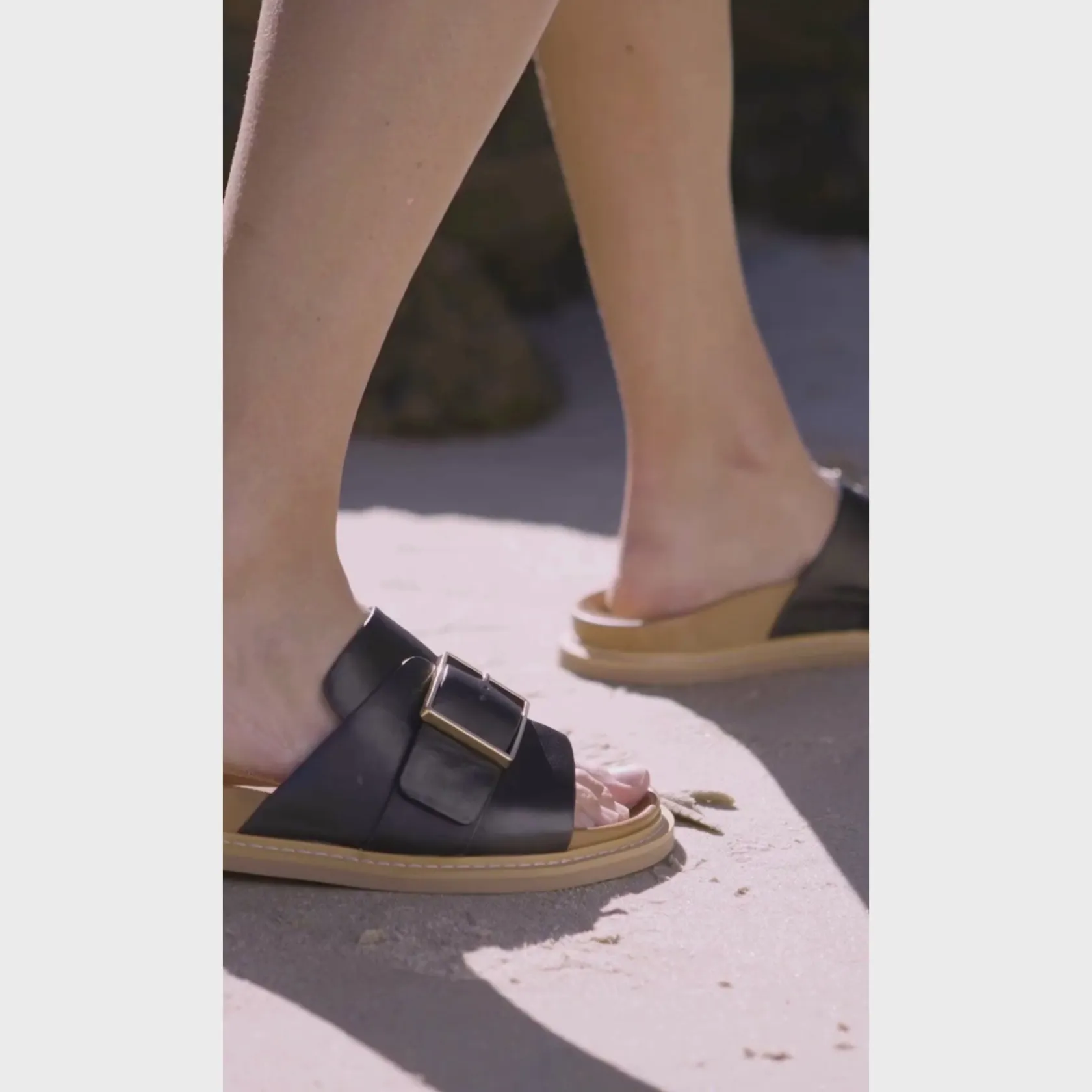 EOS Footwear Ballet Flats & Loafer|Slides>DEDE SLIDE LEATHER SANDALS