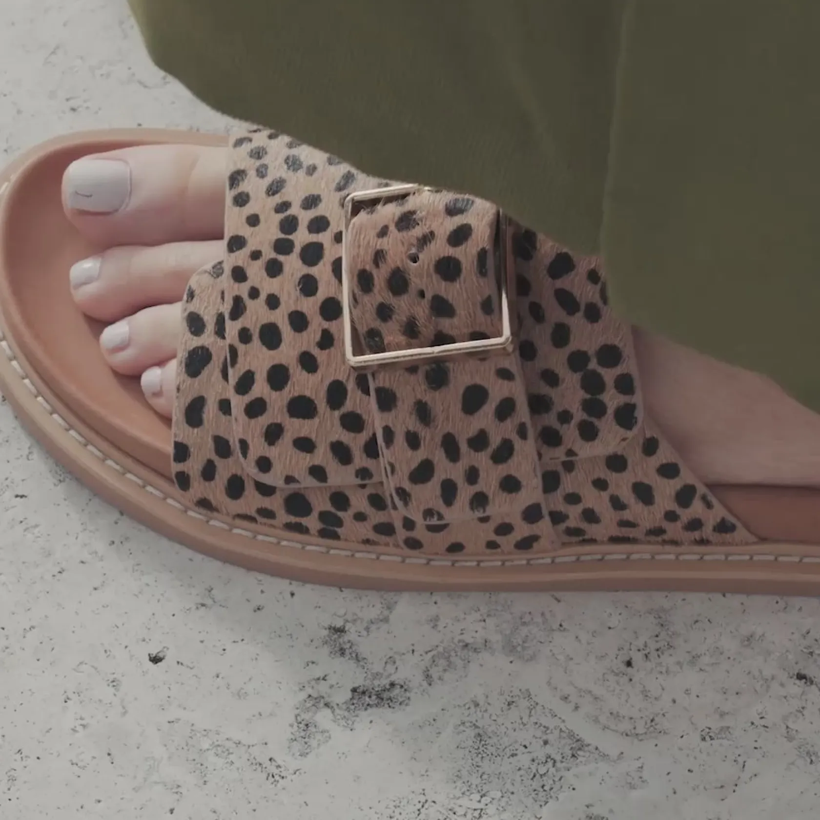EOS Footwear Ballet Flats & Loafer|Slides>DEDE SLIDE LEATHER SANDALS