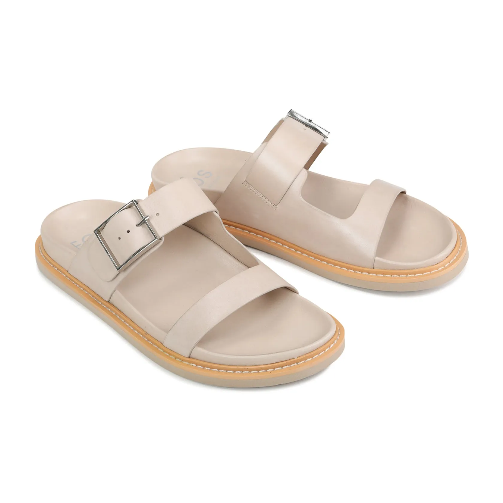 EOS Footwear Ballet Flats & Loafer|Slides>DEDRA LEATHER SANDALS