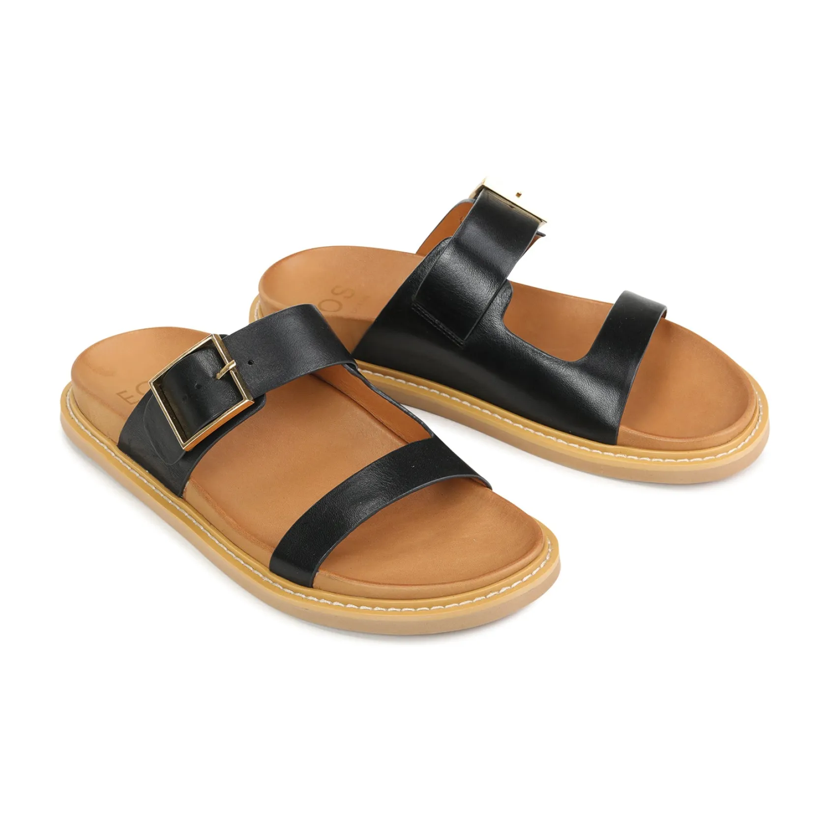 EOS Footwear Ballet Flats & Loafer|Slides>DEDRA LEATHER SANDALS
