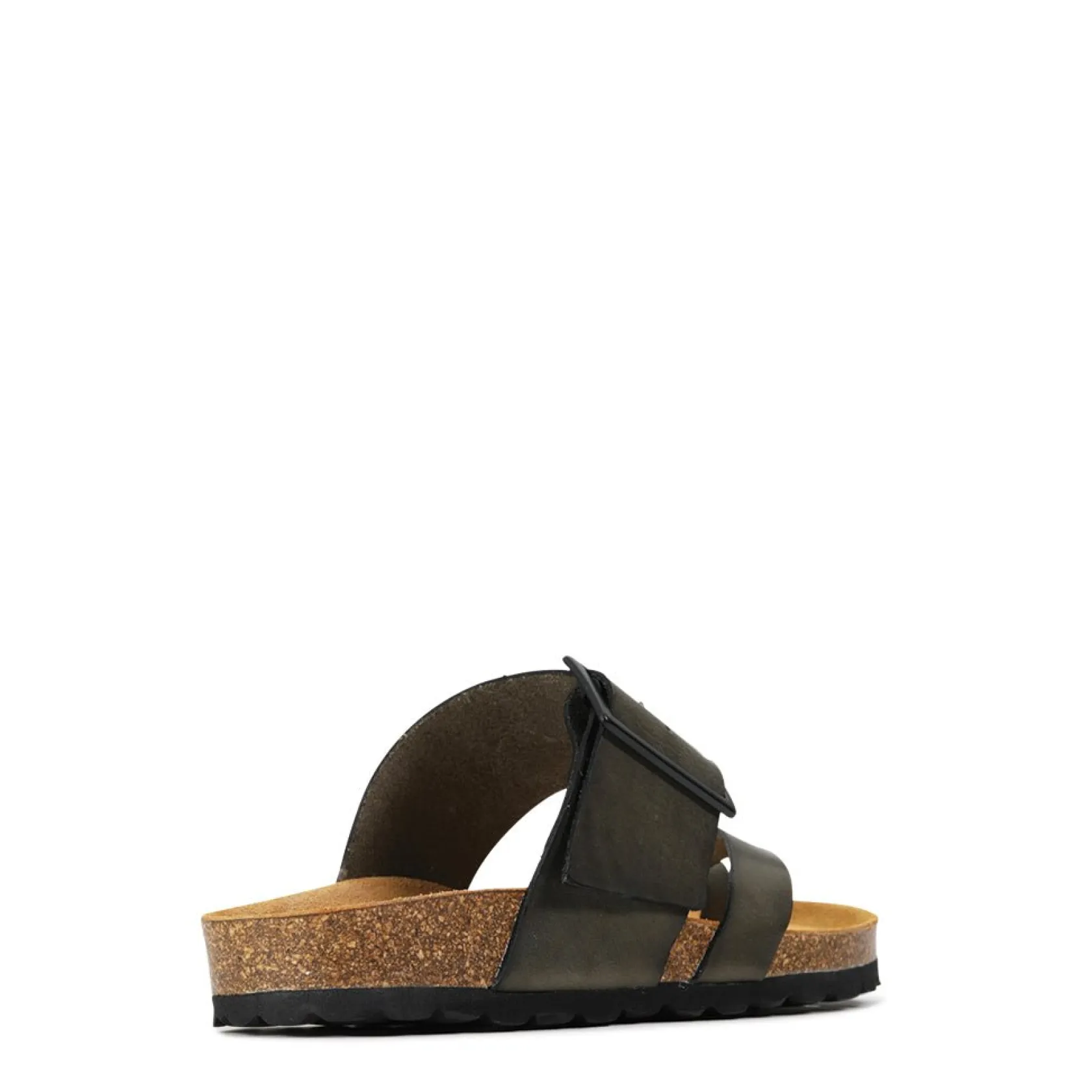 EOS Footwear Ballet Flats & Loafer|Slides>EDGY LEATHER SLIDE SANDAL