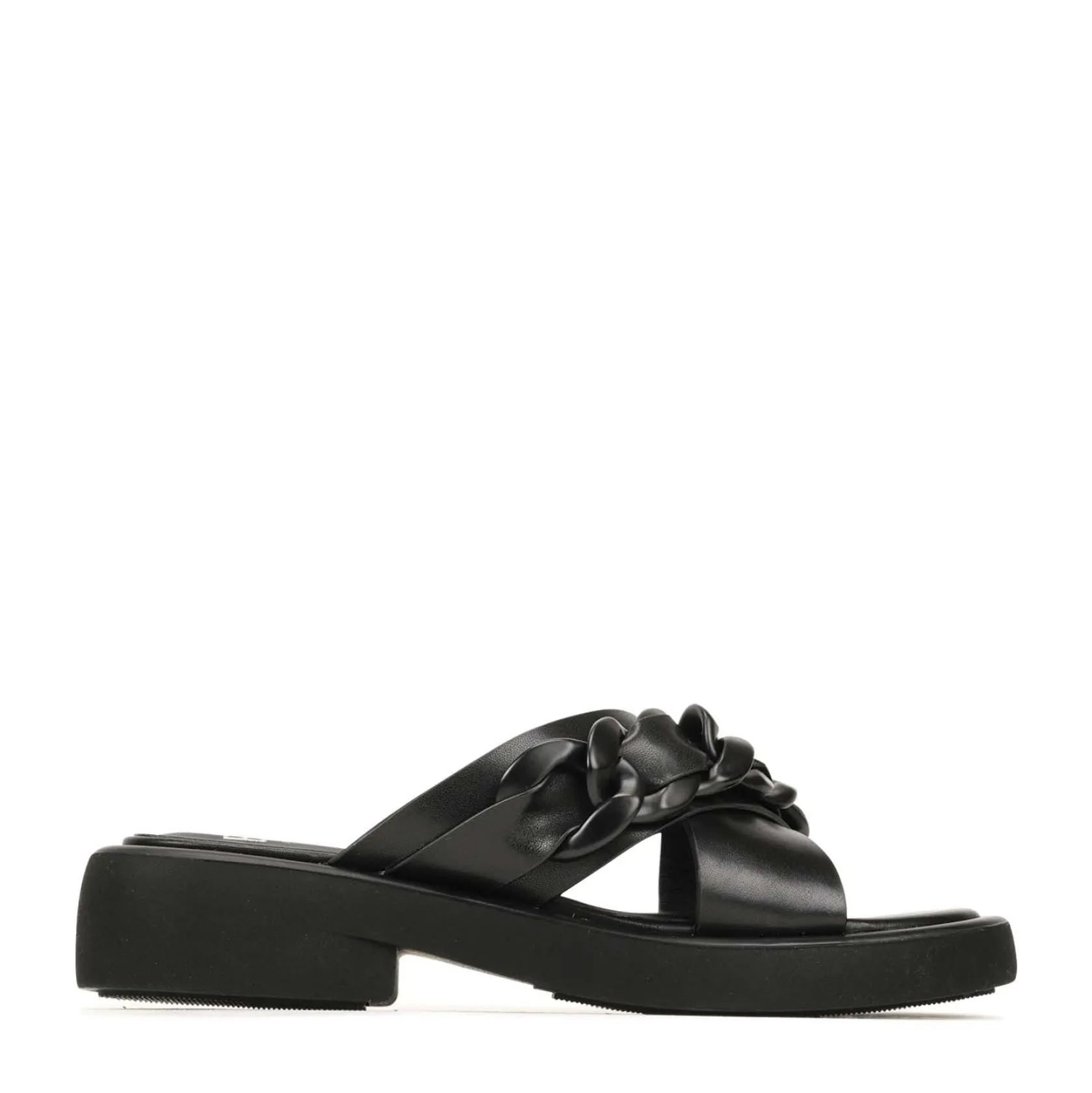 EOS Footwear Ballet Flats & Loafer|Slides>ELEASE LEATHER SLIDE HEEL SANDALS