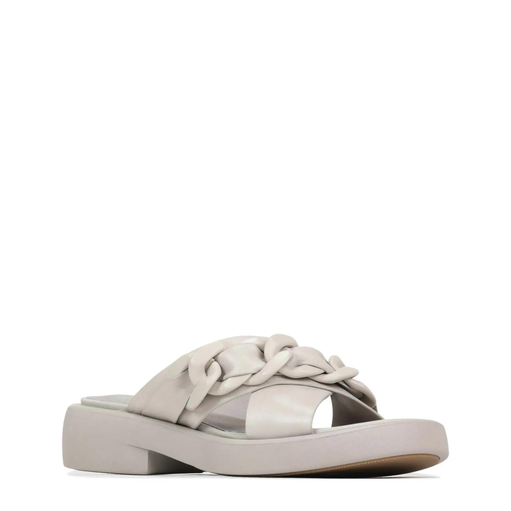 EOS Footwear Ballet Flats & Loafer|Slides>ELEASE LEATHER SLIDE HEEL SANDALS