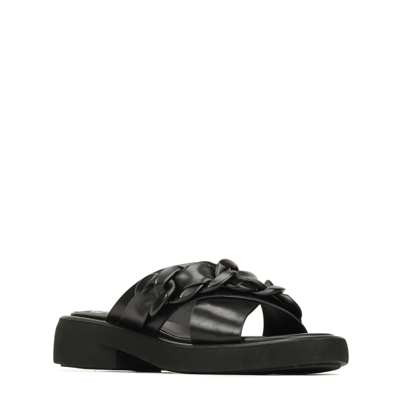 EOS Footwear Ballet Flats & Loafer|Slides>ELEASE LEATHER SLIDE HEEL SANDALS
