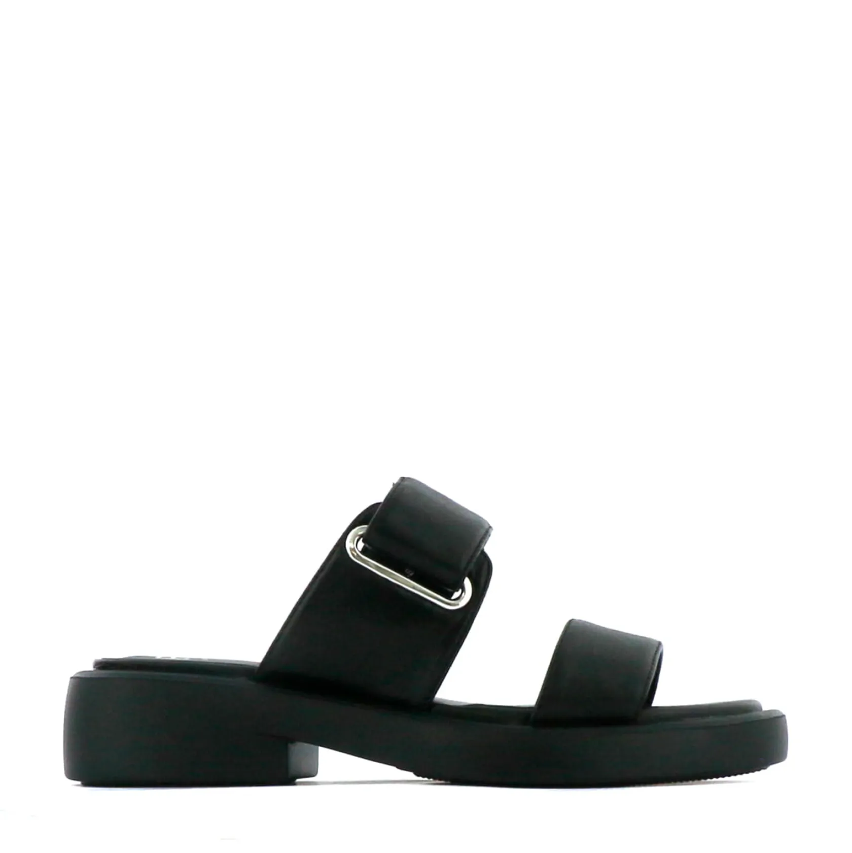 EOS Footwear Ballet Flats & Loafer|Slides>ELENI LEATHER HEEL SLIDE SANDALS