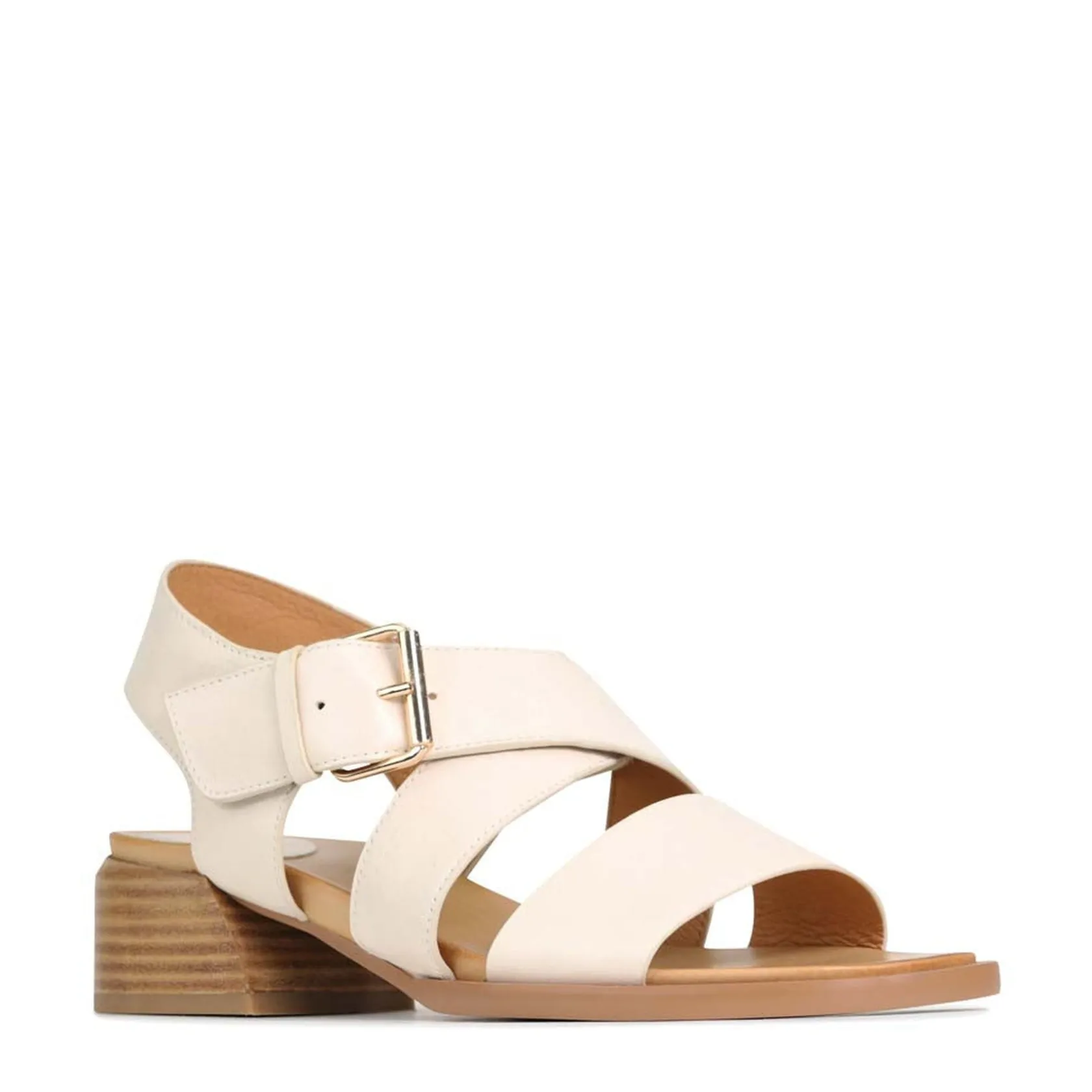 EOS Footwear Heeled Sandals|Sandal Heels>ELLI ANKLE STRAP SANDALS LEATHER