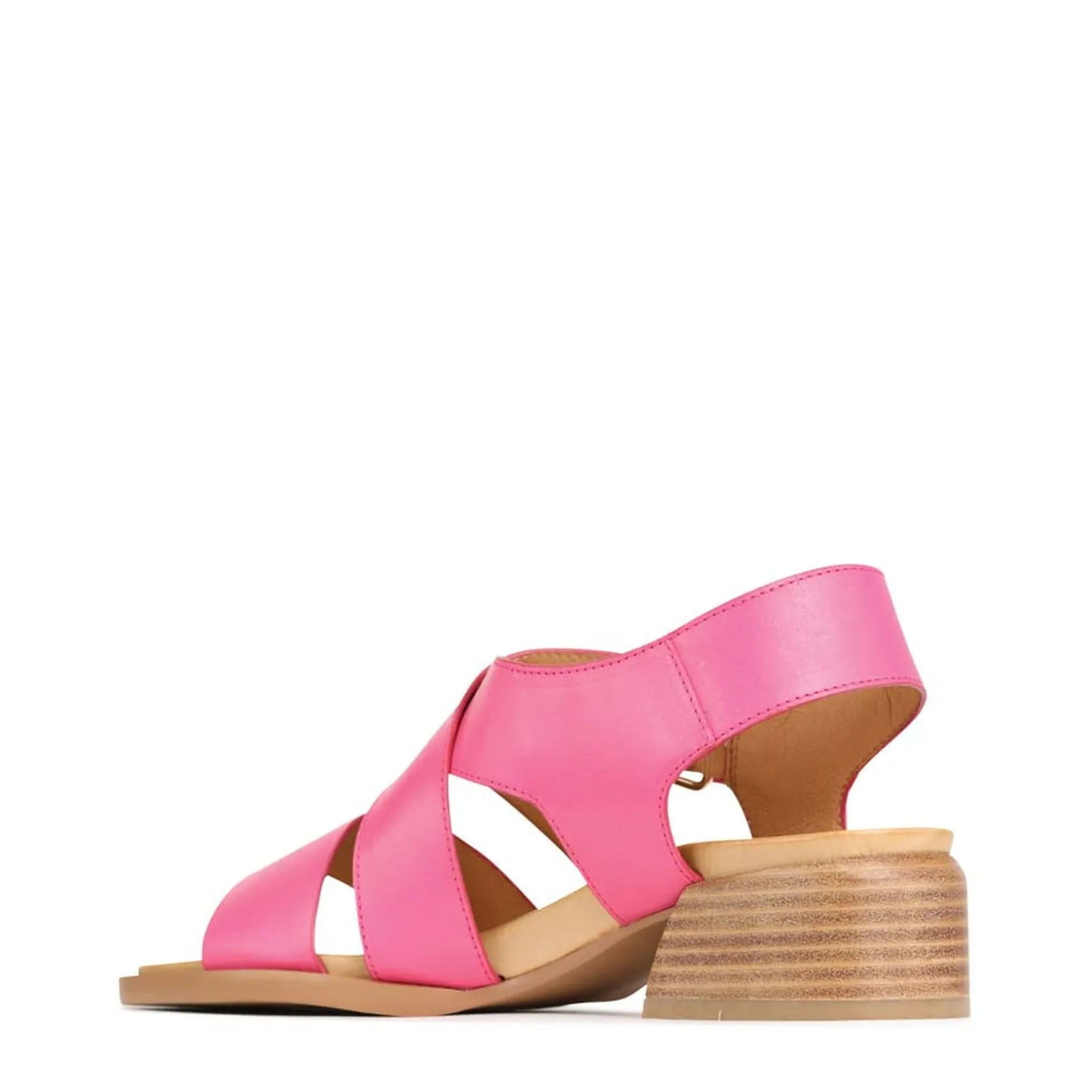 EOS Footwear Heeled Sandals|Sandal Heels>ELLI ANKLE STRAP SANDALS LEATHER