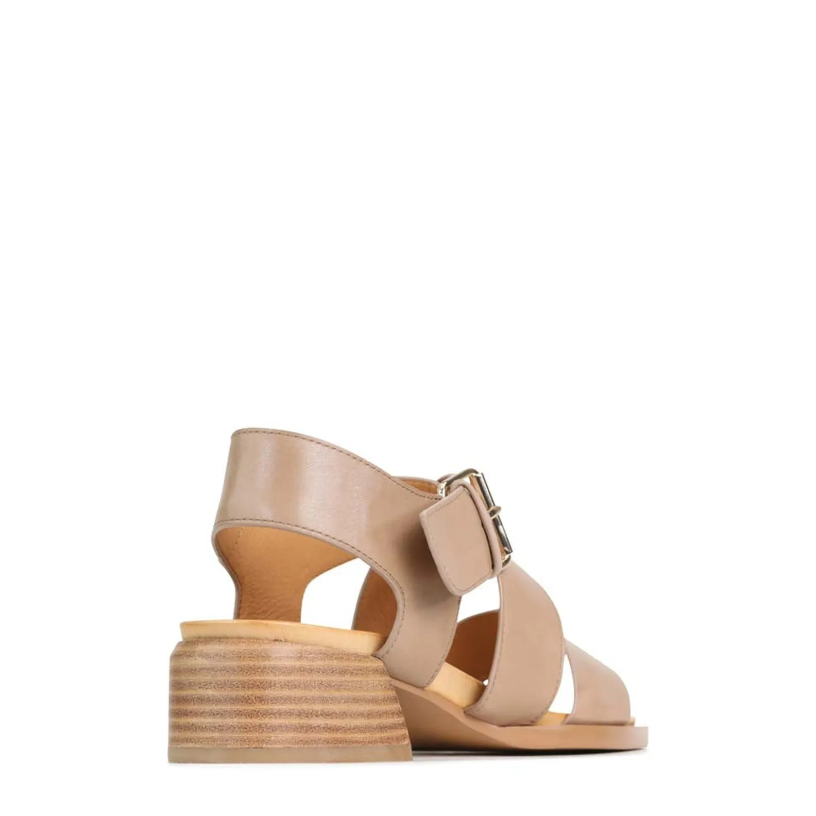 EOS Footwear Heeled Sandals|Sandal Heels>ELLI ANKLE STRAP SANDALS LEATHER