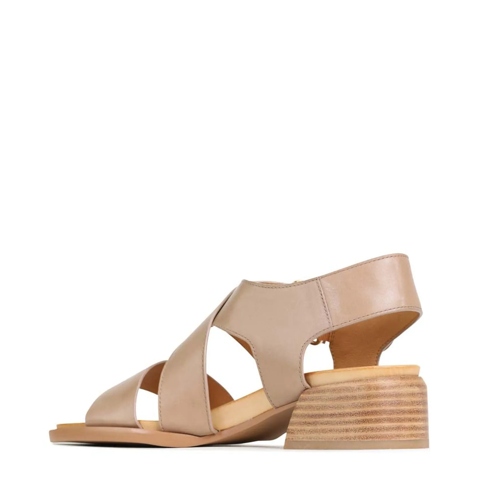 EOS Footwear Heeled Sandals|Sandal Heels>ELLI ANKLE STRAP SANDALS LEATHER