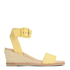 EOS Footwear Wedges & Espadrilles>EMPATHIC LEATHER ESPADRILLE SANDAL