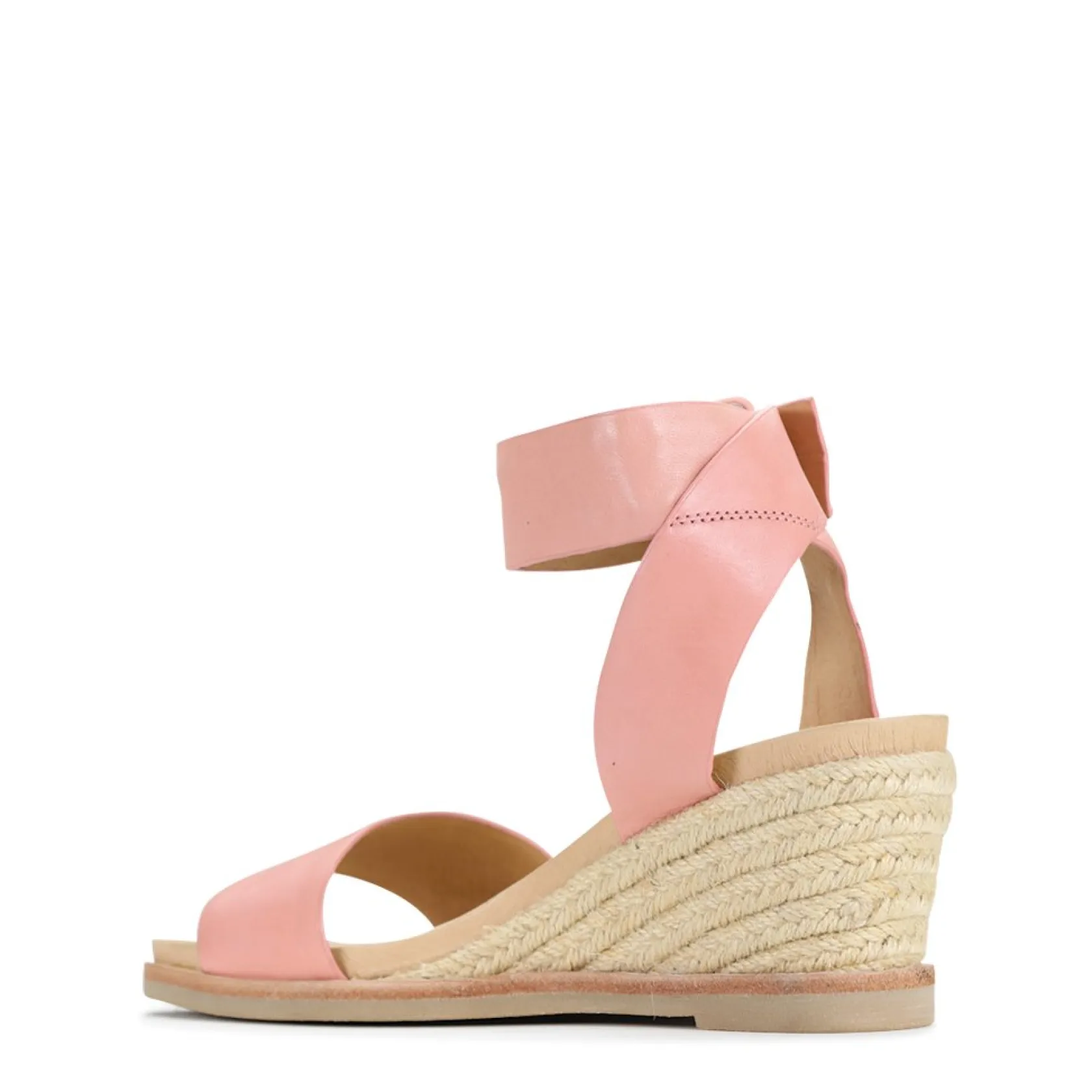 EOS Footwear Wedges & Espadrilles>EMPATHIC LEATHER ESPADRILLE SANDAL