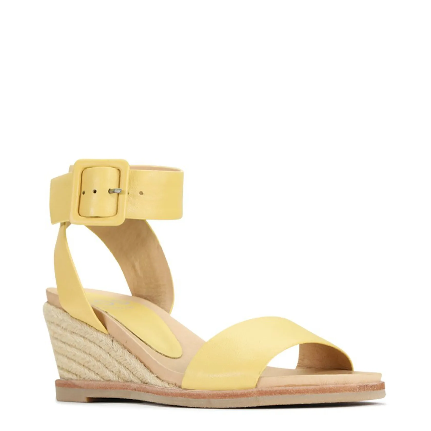 EOS Footwear Wedges & Espadrilles>EMPATHIC LEATHER ESPADRILLE SANDAL