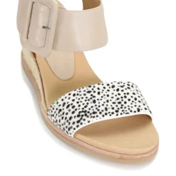 EOS Footwear Wedges & Espadrilles|Heeled Sandals>EMPATHY LEATHER ESPADRILLE WEDGE SANDALS