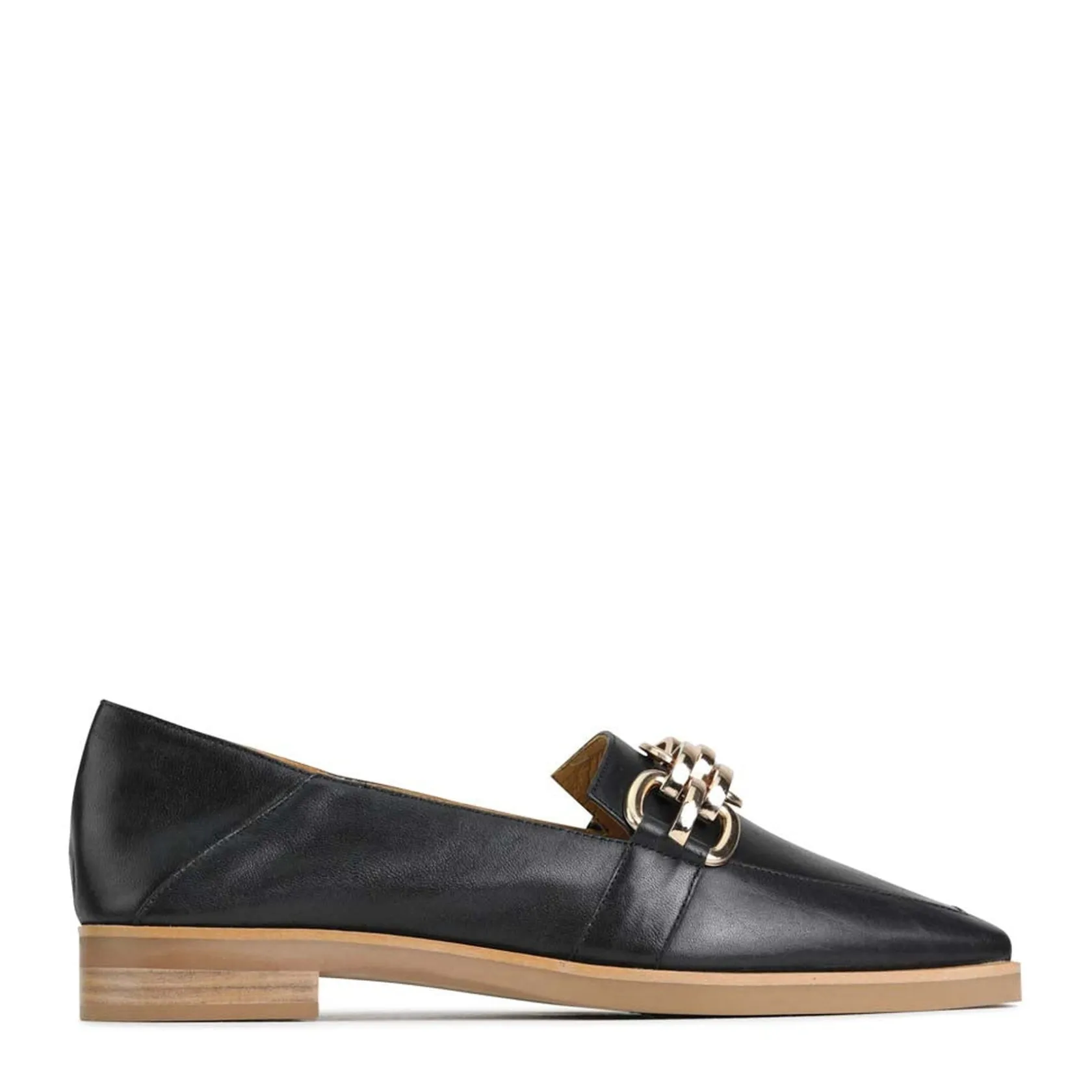 EOS Footwear Ballet Flats & Loafer>ESTELLE LOW HEEL LOAFERS LEATHER