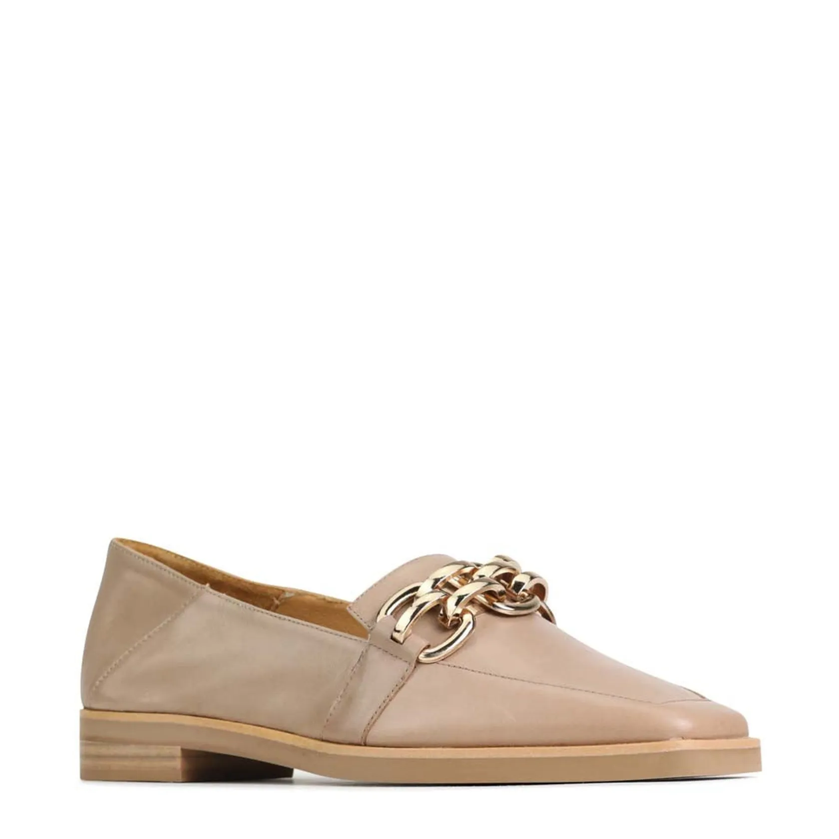 EOS Footwear Ballet Flats & Loafer>ESTELLE LOW HEEL LOAFERS LEATHER