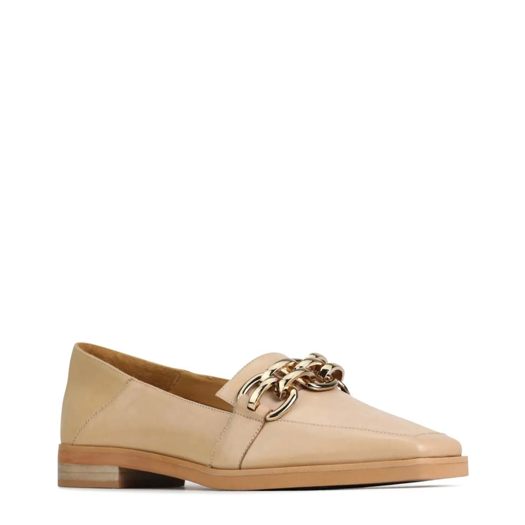 EOS Footwear Ballet Flats & Loafer>ESTELLE LOW HEEL LOAFERS LEATHER