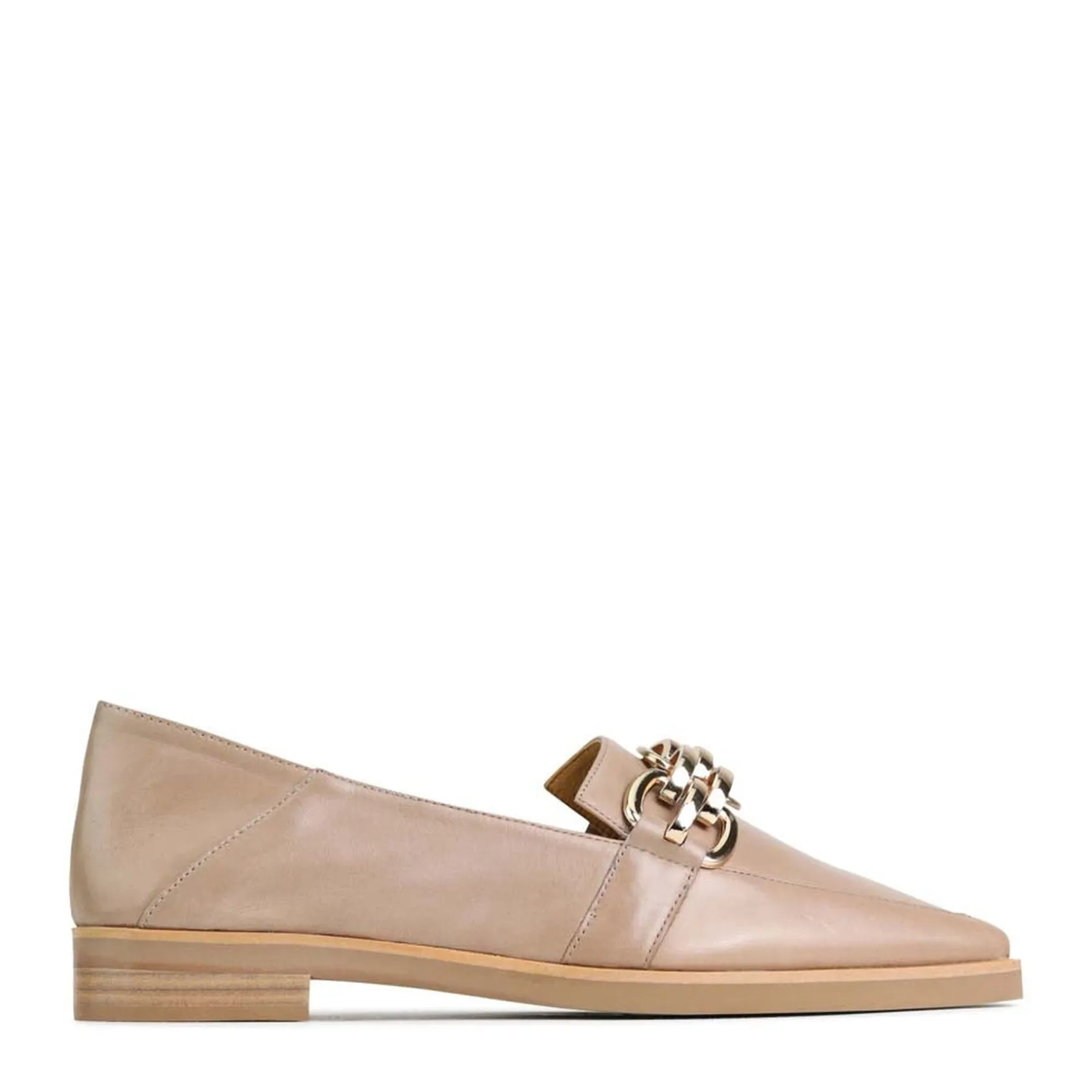 EOS Footwear Ballet Flats & Loafer>ESTELLE LOW HEEL LOAFERS LEATHER