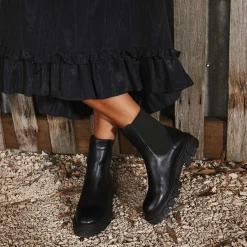 EOS Footwear Chelsea Boots|Ankle Boots>FEAT ANKLE BOOTS LEATHER