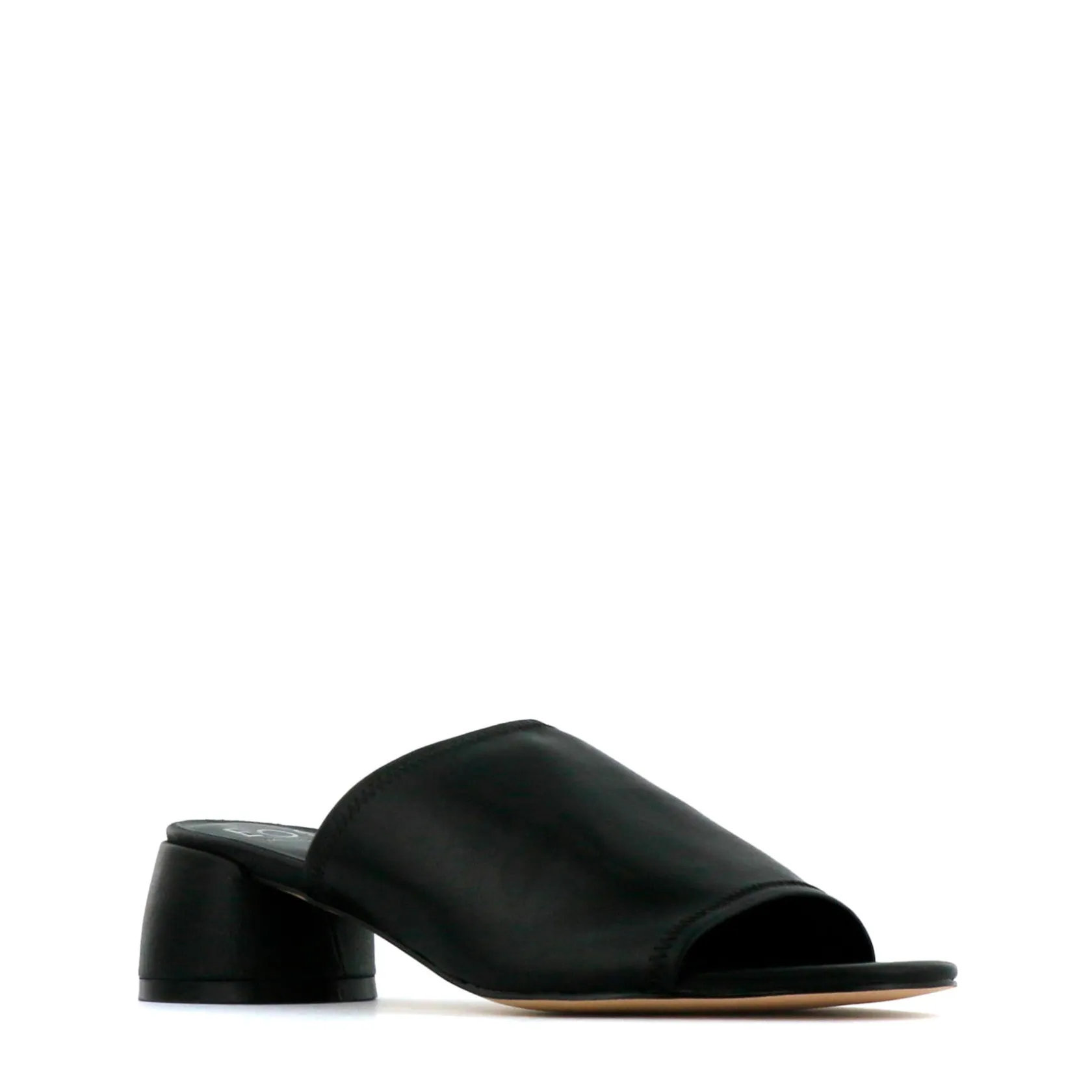 EOS Footwear Block Heels|Heeled Sandals>FIO LEATHER BLOCK HEEL SANDALS