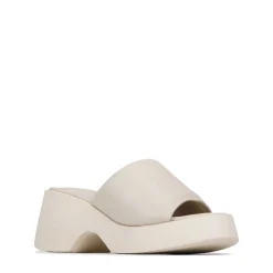 EOS Footwear Heeled Sandals|Sandal Heels>FLORIA LEATHER CHUNKY WEDGE SANDALS