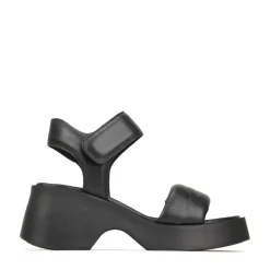 EOS Footwear Heeled Sandals|Sandal Heels>FLORINA LEATHER CHUNKY WEDGE SANDALS