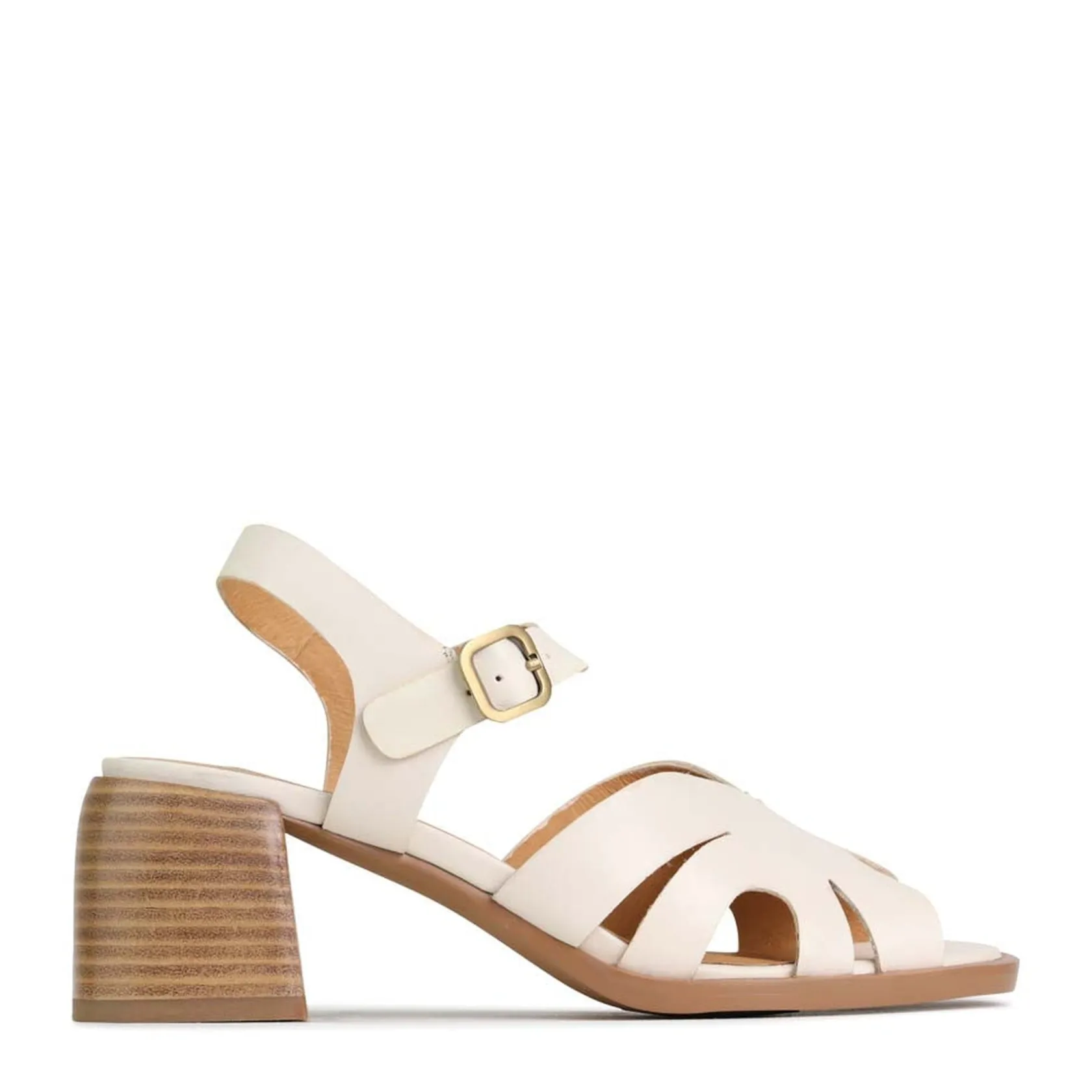EOS Footwear Block Heels|Heeled Sandals>ISA LOW HEEL SANDALS LEATHER