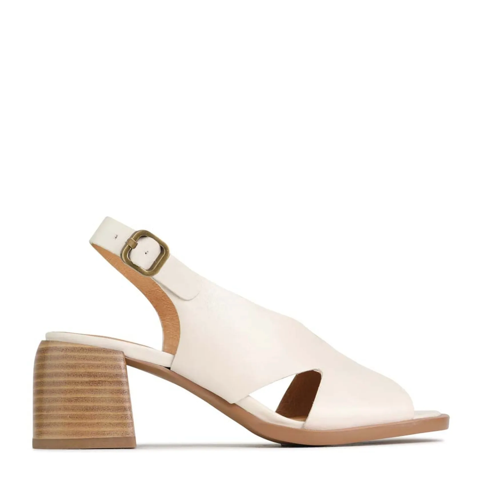 EOS Footwear Block Heels|Heeled Sandals>ISADORA LEATHER BLOCK HEEL SANDALS