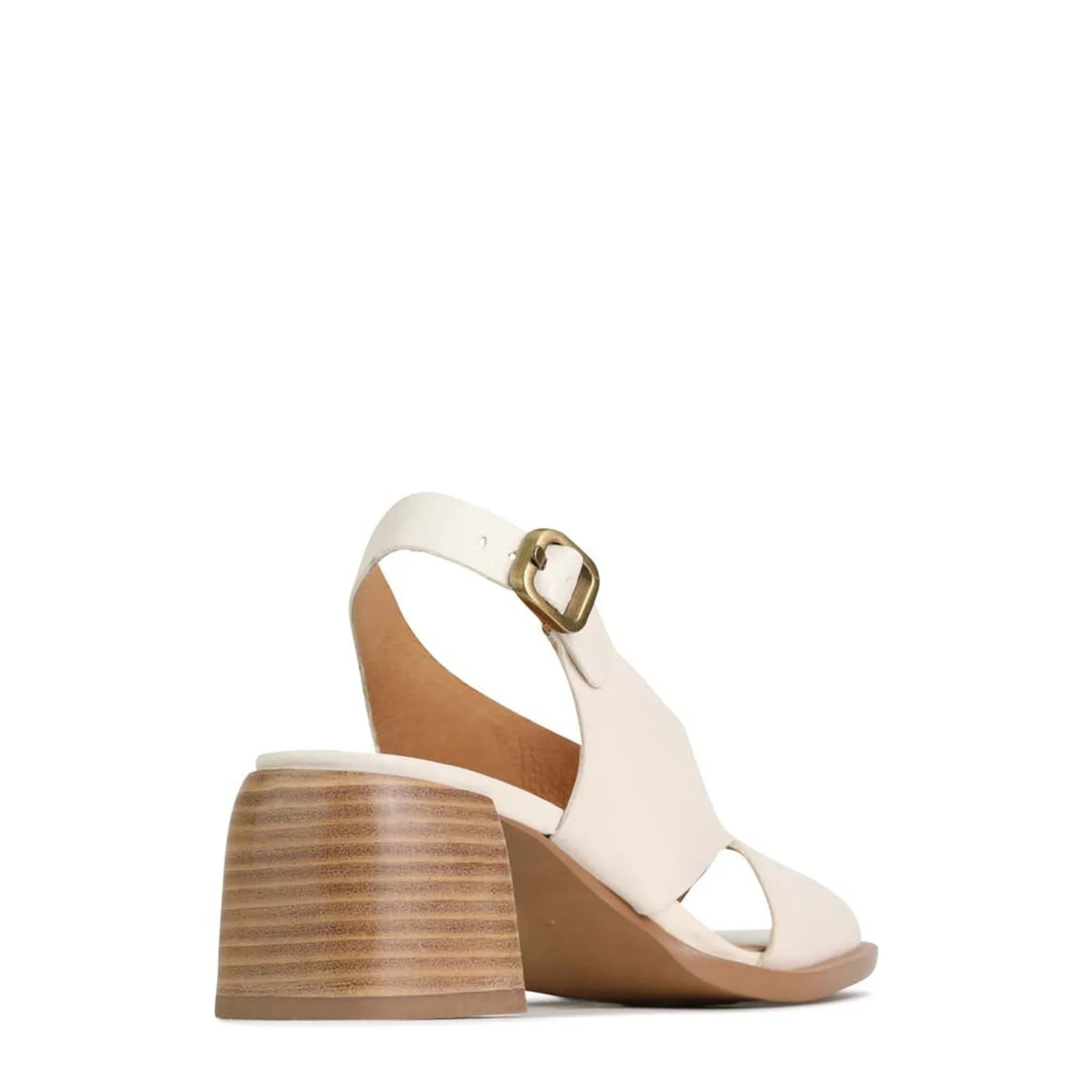 EOS Footwear Block Heels|Heeled Sandals>ISADORA LEATHER BLOCK HEEL SANDALS