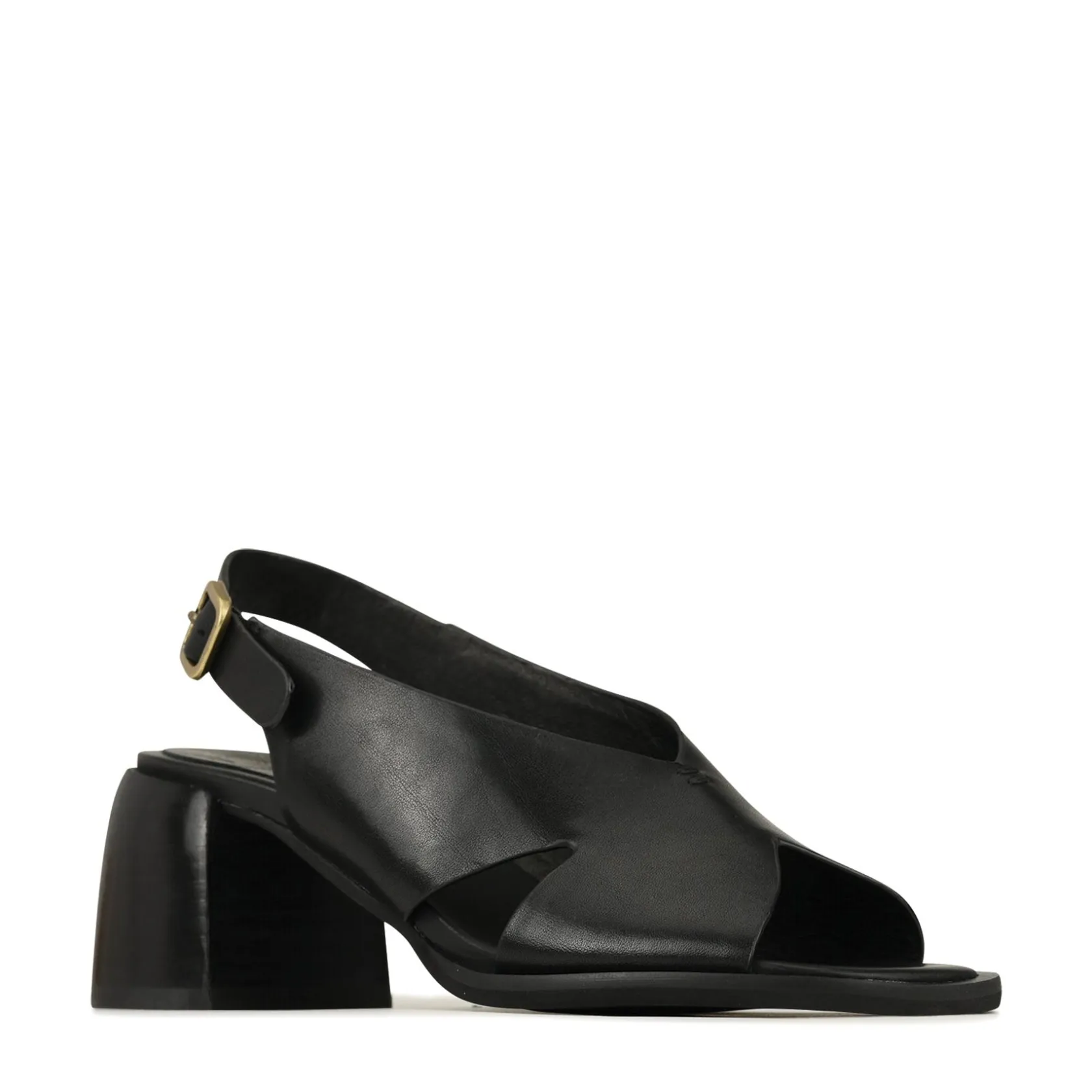 EOS Footwear Block Heels|Heeled Sandals>ISADORA LEATHER BLOCK HEEL SANDALS
